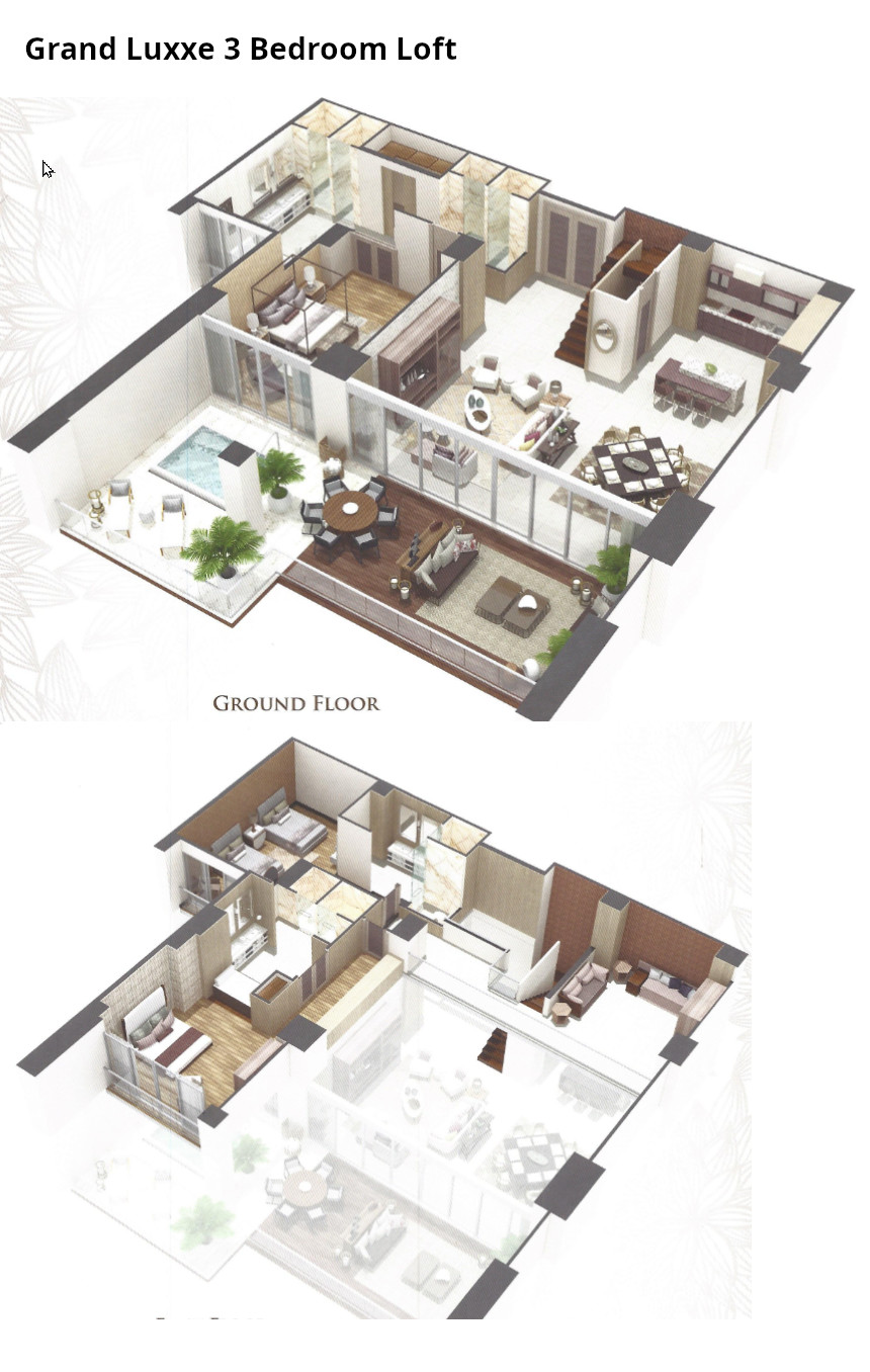 Grand Luxxe 3 bedroom loft